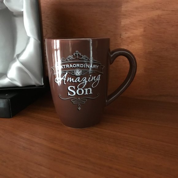 Insignia Extraordinary and Amazing Son Mug - Picture 3 of 6